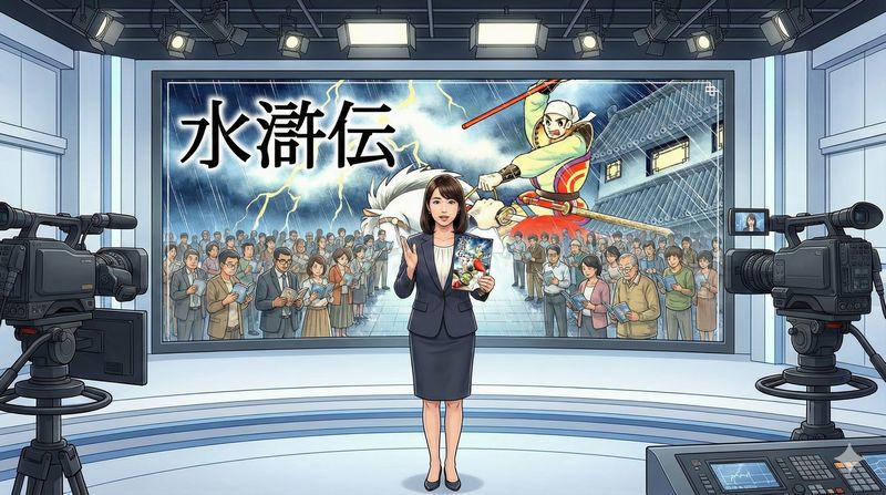 横山光輝版『水滸伝』は、中国の四大奇書の一つである『水滸伝』を原作とした漫画作品であり、横山氏の中国歴史長編漫画