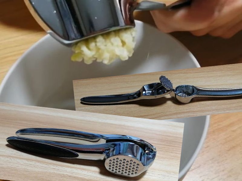 LeLanteのガーリックプレスは、にんにくや生姜を簡単に潰すことができる調理器具で、特に料理の時短を求める方に最適です。