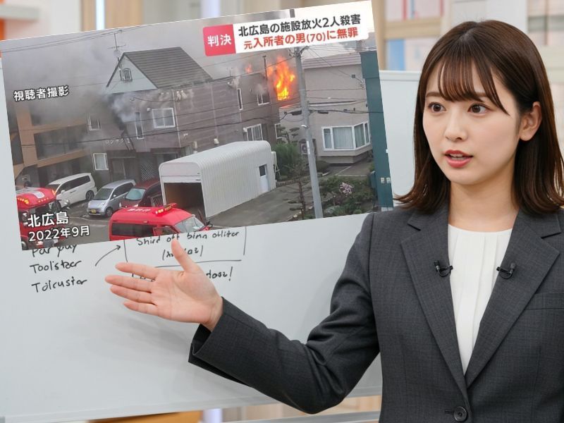 北海道北広島市の生活困窮者向け共同住宅で発生した放火事件。札幌地裁は「心神喪失の疑いが残る」と無罪判決を言い渡しました。