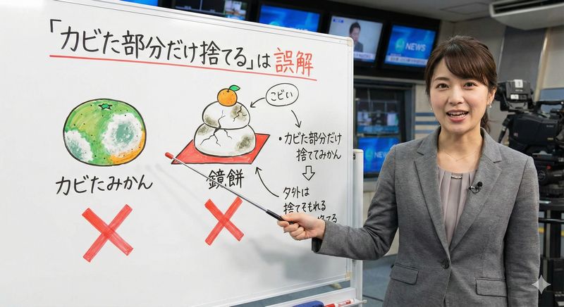 食品に発生する、カビの危険性と正しい対処法について専門家が警鐘を鳴らすニュース記事を、TBS NWES DIGが配信しています。