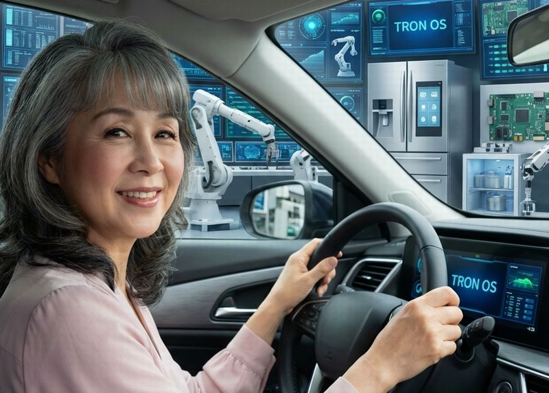 坂村健教授に生み出されたOS「TRON」はパソコンOSとしては普及できなかったものの家電や自動車など世界中の組み込みシステムで採用