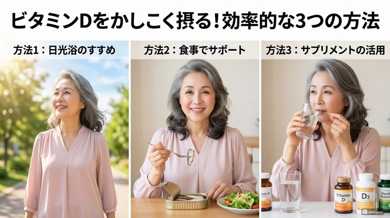 ビタミンDは糖や脂肪からエネルギー（ATP）を生産するミトコンドリアを活性化させる栄養素。処方よりサプリに効果ありという話