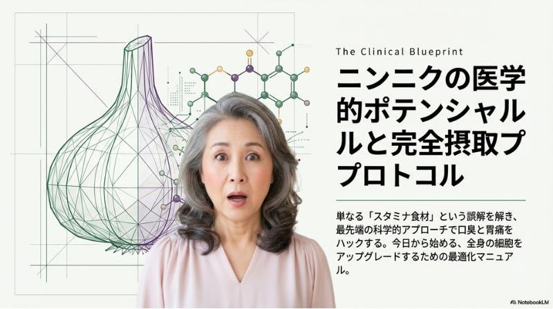 複数の医師のYouTubeチャンネルのにんにくを紹介する回の動画から、ニンニク摂取の効果と注意点についてまとめてみました。
