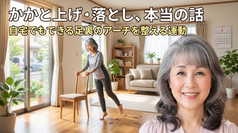 かかと上げ・落としが、誰でもどこでもできる健康療法として、サイトやブログ、SNS、さらにはYouTube動画でも盛んに採り上げられています。