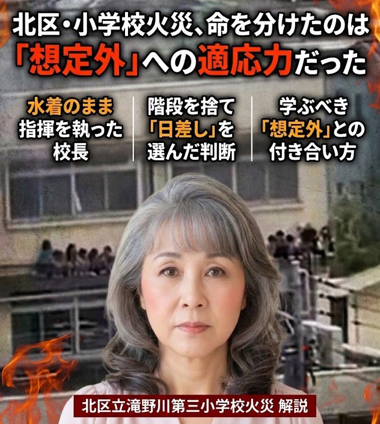 2026年6月19日。梅雨の晴れ間が広がる金曜日の午前、東京都北区にある滝野川第三小学校が一瞬にして緊迫した「極限の現場」へと変貌