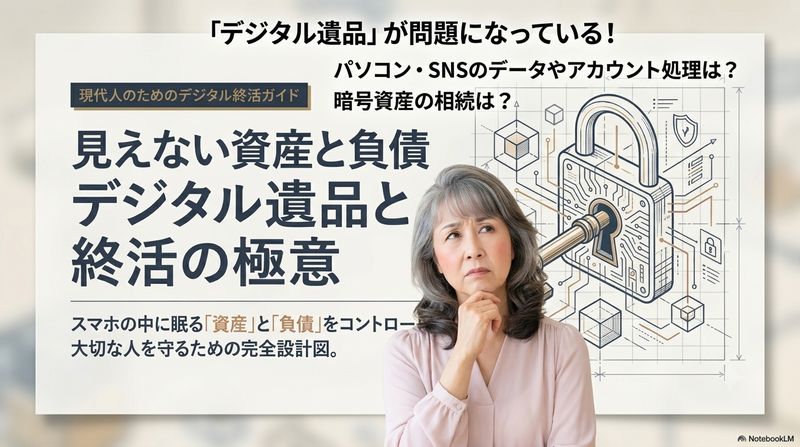 生前、スマートフォンやパソコンなどの機器に保存したデータや、各種サービスなどの「デジタル遺品」をどう相続するかが社会問題化
