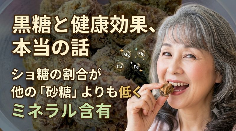 昨今の健康食ブームで悪役になりがちな砂糖ですが、精製されていない純黒糖は、ミネラルやビタミンが豊富な健康食品といわれています。血糖値の上昇を抑えるだけでなく、がんの予防や運動能力の向上に寄与する優れた食材として紹介されている動画をシェアします。
