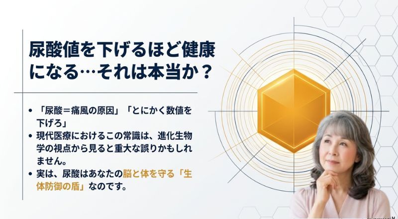 尿酸値が高い人は「頭が良く、長生きする」?尿酸値が高い学生ほどIQが高いという明確な正の相関が確認されています。