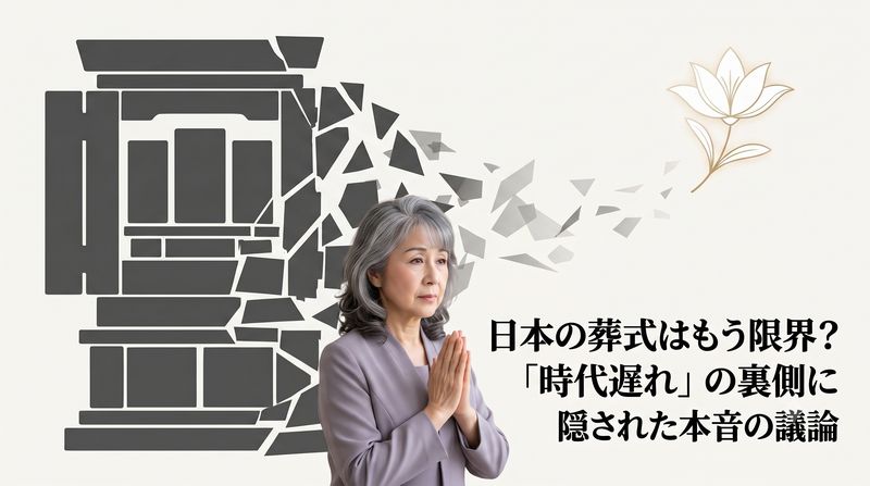 日本の葬儀文化が現代において時代遅れではないかというネット上の議論が盛り上がっているそうでまとめサイトに登場しました。
