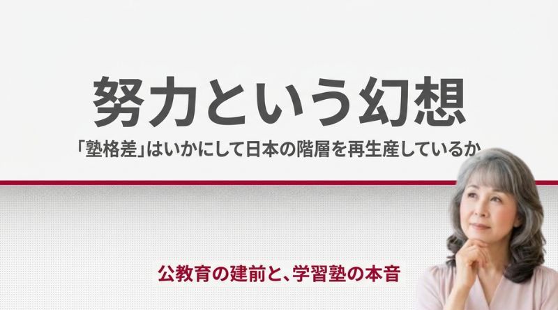 「うちは塾には行かせられない」。そう言いながら子どもの成績表を見つめる保護者は、日本全国に少なくありません。