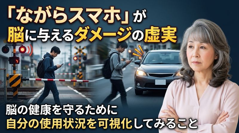 「ながらスマホ」といえば、食事中、歩きながら、寝る前のベッドの中……。もはや現代人の日常生活に深く浸透した光景です。