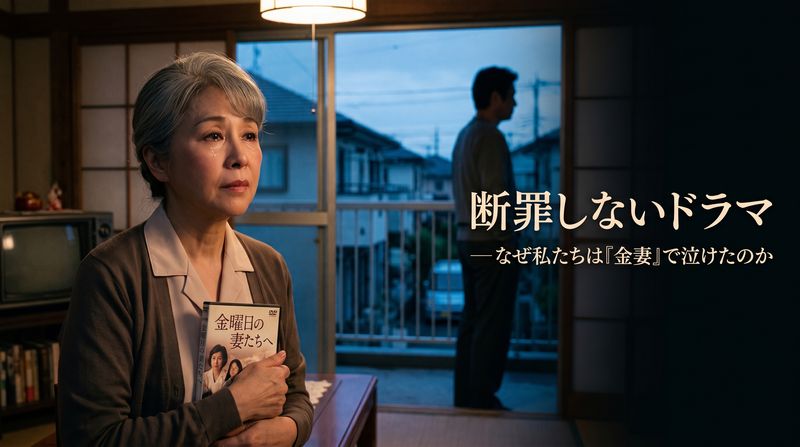 『金曜日の妻たちへ』(1983年)は、3組の夫婦と数人の独身男女の関わりを通じて、変貌する「核家族」の関係性と問題を描いたヒット作