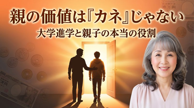 「大学学費を出せない親は毒親」「いや、子が奨学金で賄うべき」の議論がXで活発だが、それは親子関係の本質ではないという声も。