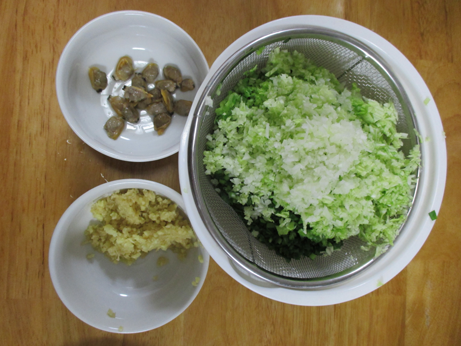 むき身の取り出し