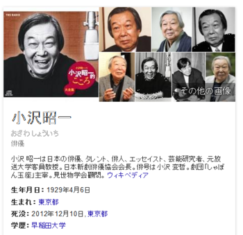 小沢昭一