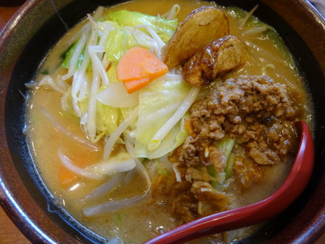 北海道味噌野菜らーめん