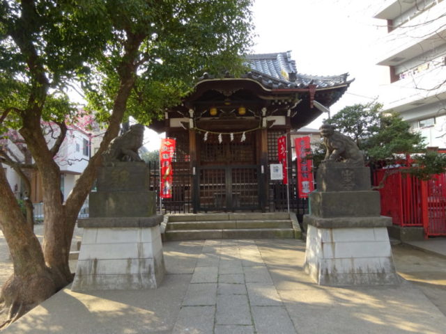 大田区矢口の氷川神社