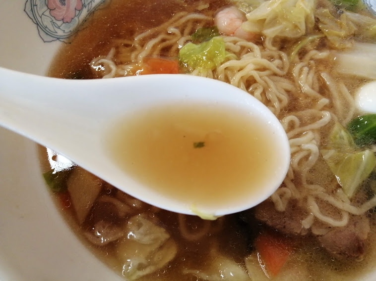 清湯系醤油スープ