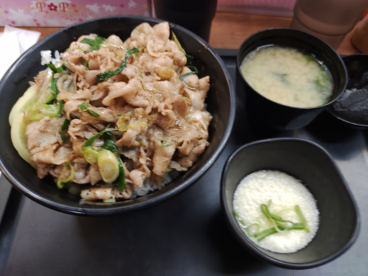 塩ダレの旨味が決め手の塩すた丼